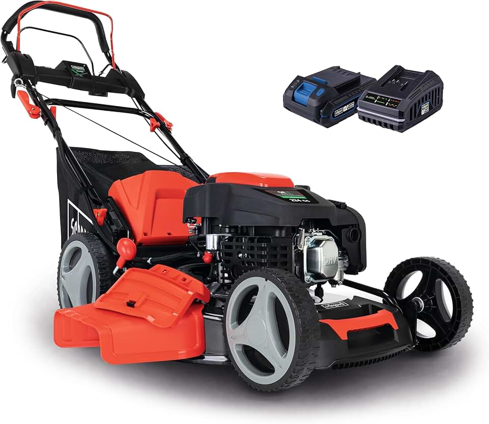 karaca-alisveris - Tondeuse hybride 53 cm, 4400 W, 65 L, démarrage électrique - MS225-53E