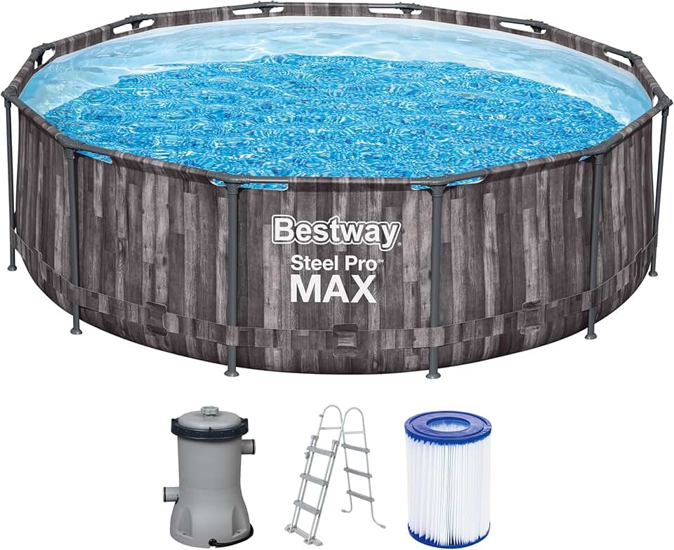 karaca-alisveris Basen stelażowy Steel Pro Max 366cm 16w1 (5614X)