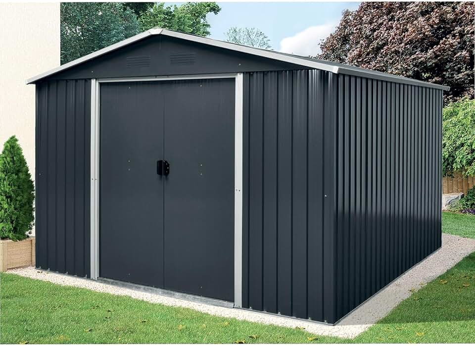 karaca-alisveris Abri Jardin métal 10,4m2 3,24 x 3,22 x h2,05m