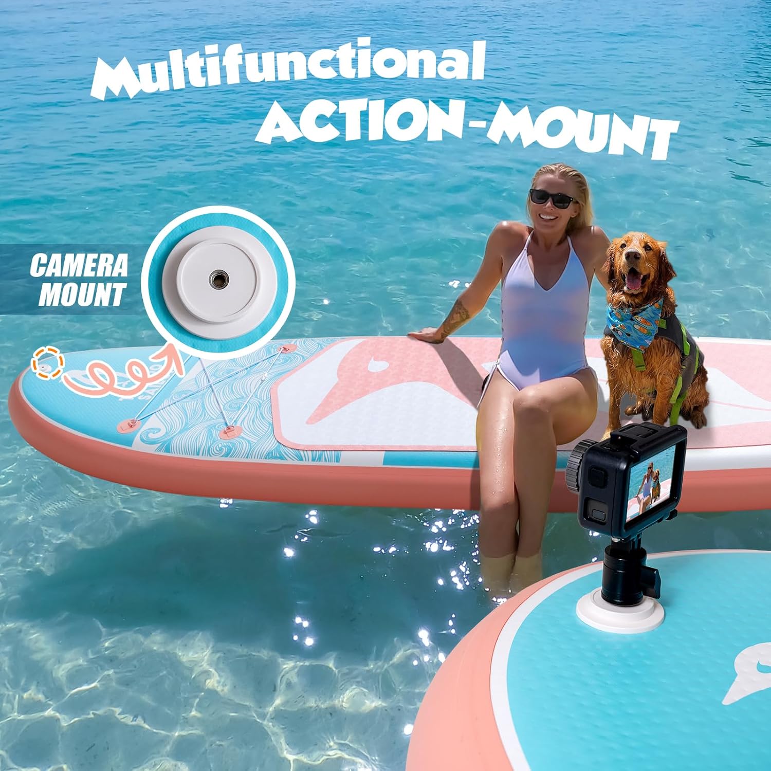 karaca-alisveris - Paddle Gonflable Adulte - SUP 320 cm - avec accessoires complets