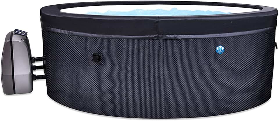 Netspa - Vita 4 places spa semi-rigide rond, confort compact SP-VIP140B