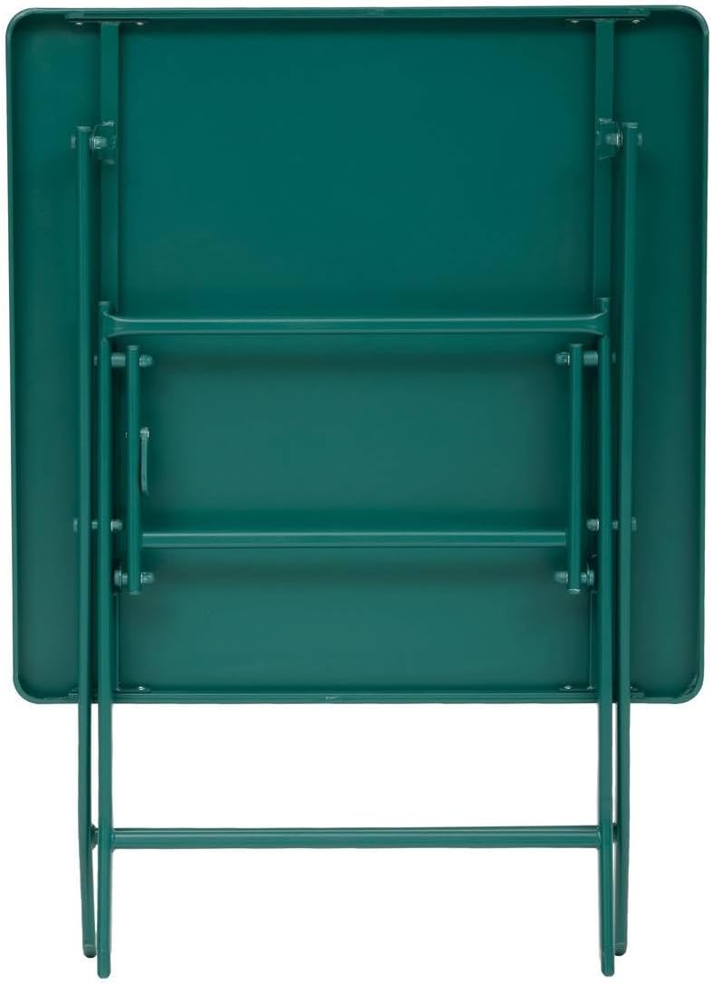 karaca-alisveris - Greensboro Opale - 2 places - Acier renforcé antirouille, 55x55 cm
