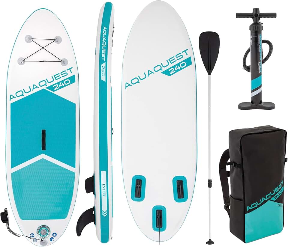 karaca-alisveris - Aqua Quest 240 - 240 cm - kayak gonflable, 2 places, 68241NP