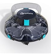 karaca-alisveris Winny 200P Robot Piscine, Aspirateur Piscine sans Fil avec Batterie, Autonomie...
