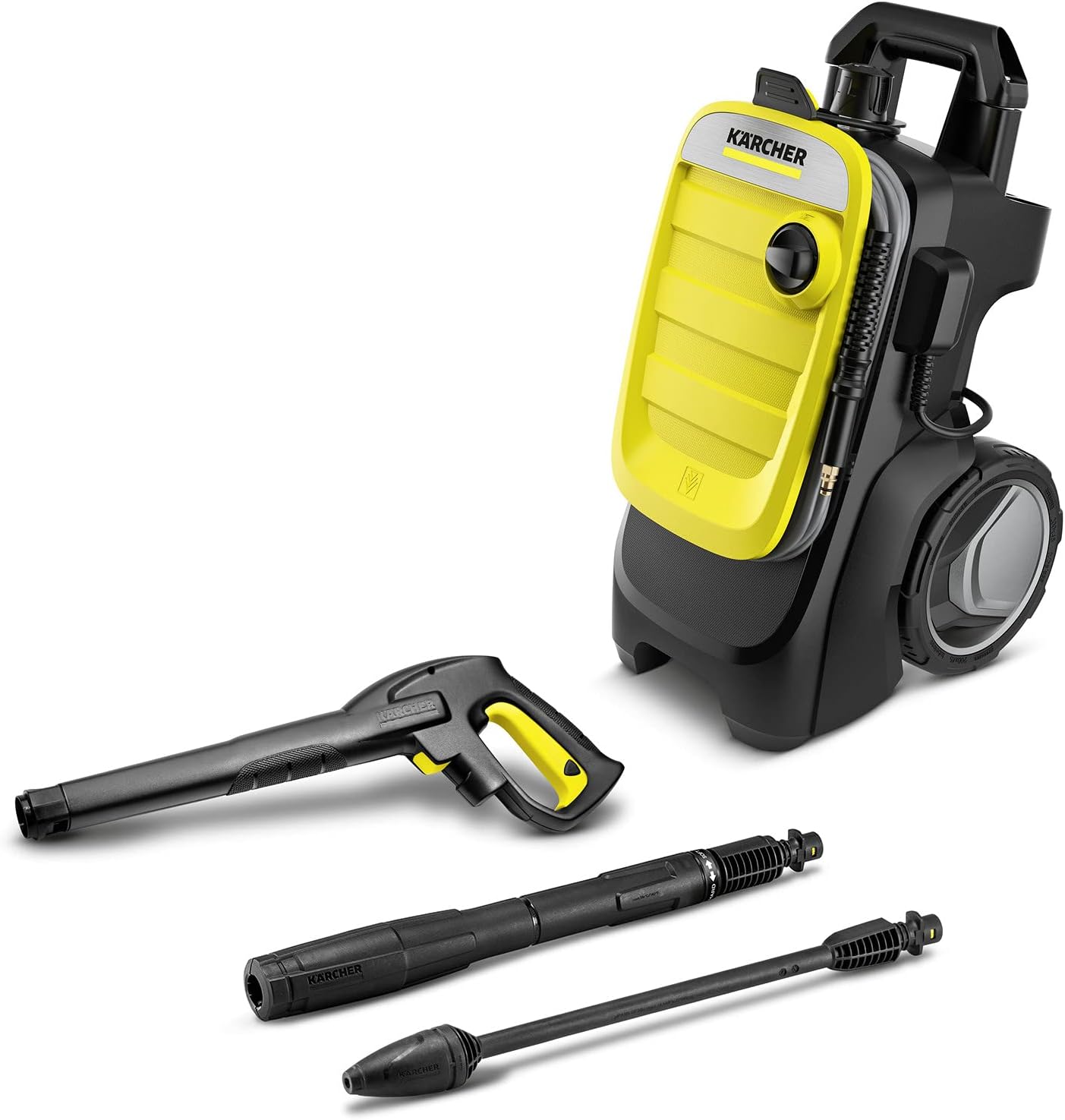 karaca-alisveris - K7 Compact - 180 bar, 600 l/h - Nettoyeur haute pression, 16 kg, rotabuse, lance