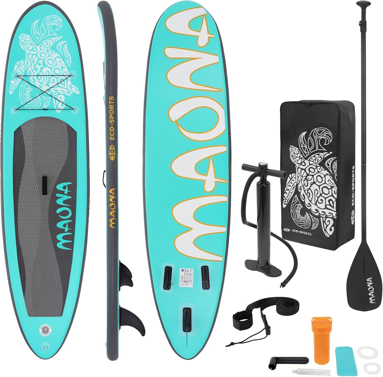 karaca-alisveris - Stand Up Paddle Gonflable - 305/308/320/380 cm - PVC 120/150 kg 10/15 cm