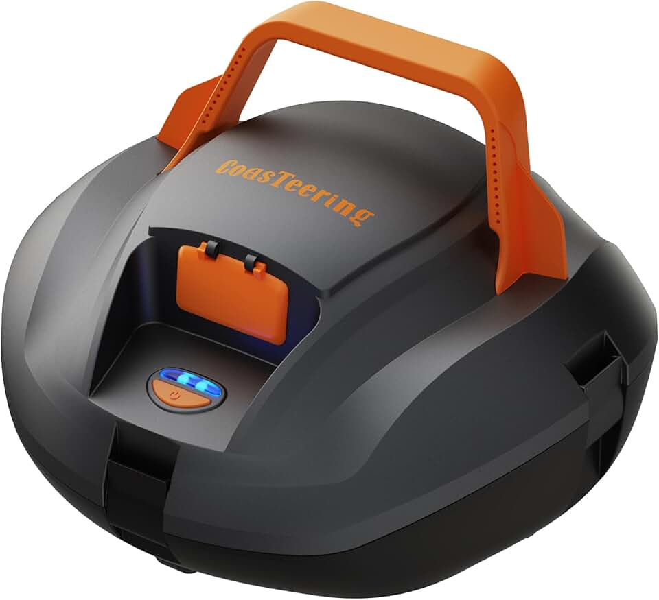 karaca-alisveris - Robot piscine sans fil, 120min, 4500mAh, charge rapide, 80m² - 2026