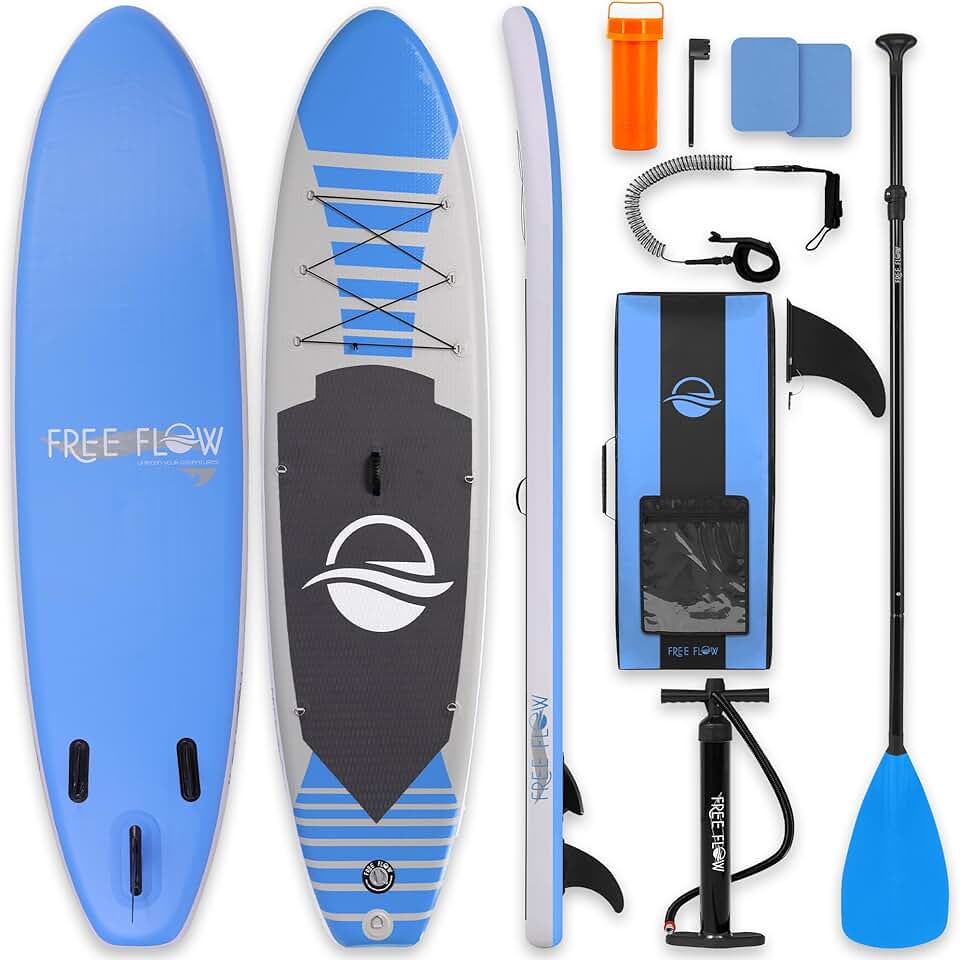 karaca-alisveris - Stand Up Paddle Adulte Série - 6” - Antidérapant, accessoires inclus, sac transport SLISWAM612