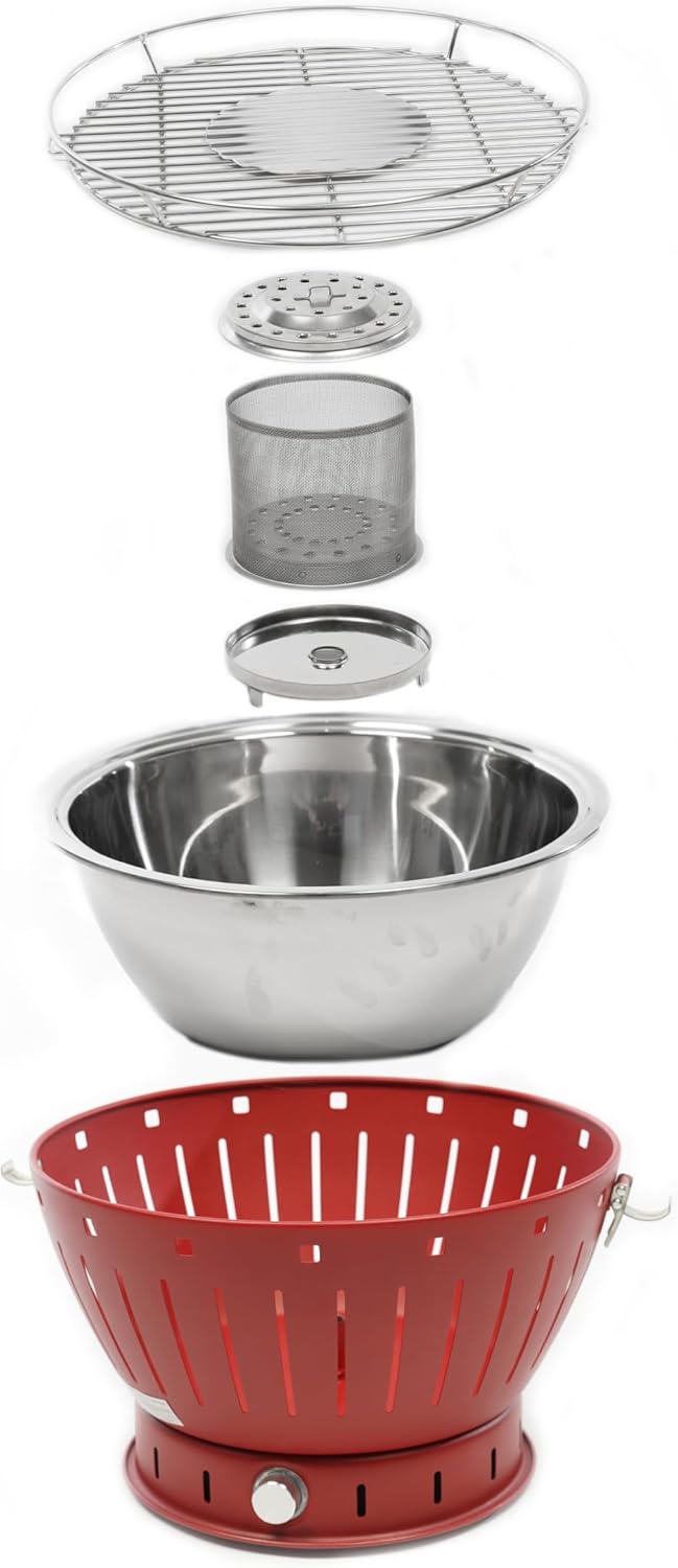 karaca-alisveris - Barbecue portable 35cm - charbon - sans fumée