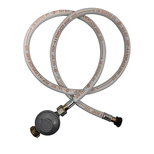 Kit flexible 1,50m et détendeur Butane
