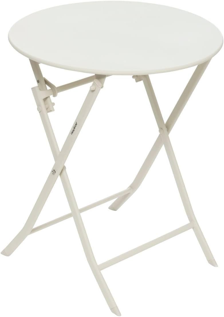 karaca-alisveris - Greensboro Ambre - ronde, pliante 2 places - acier epoxy renforcé