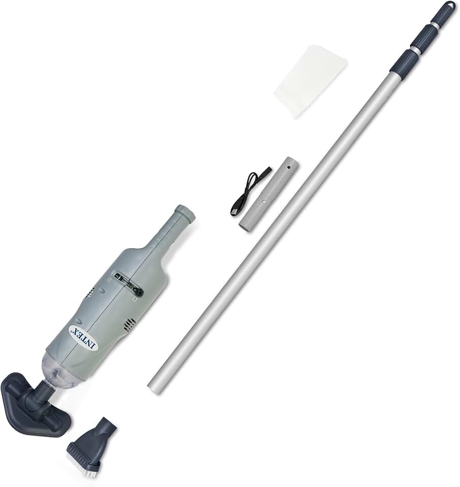 karaca-alisveris - aspirateur à main rechargeable - gris - fonctionnalité pool cleaning - 28620EP