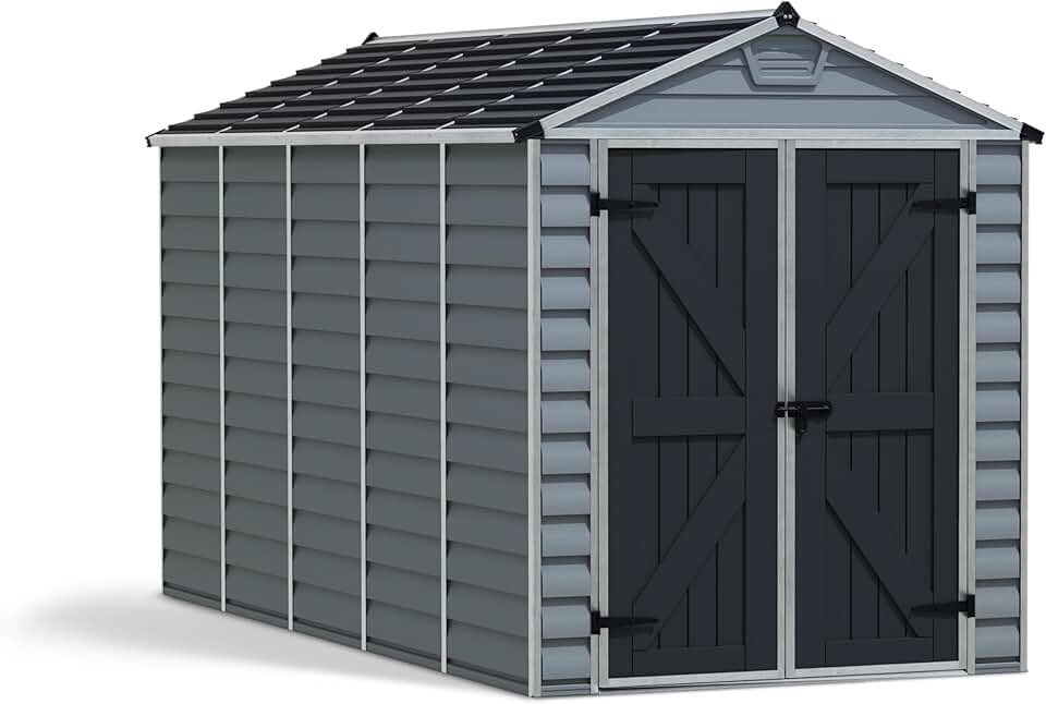 karaca-alisveris - karaca-alisveris - 7m² - aluminium, polycarbonate gris
