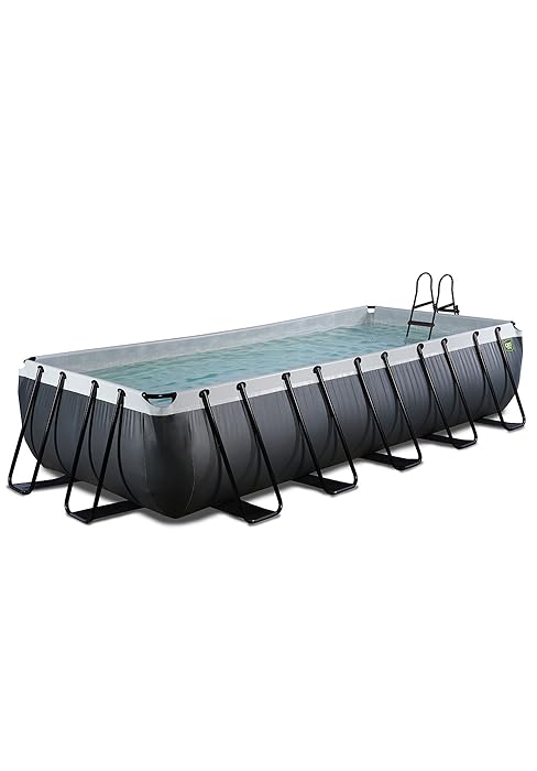 karaca-alisveris Piscine Black Leather Rectangulaire