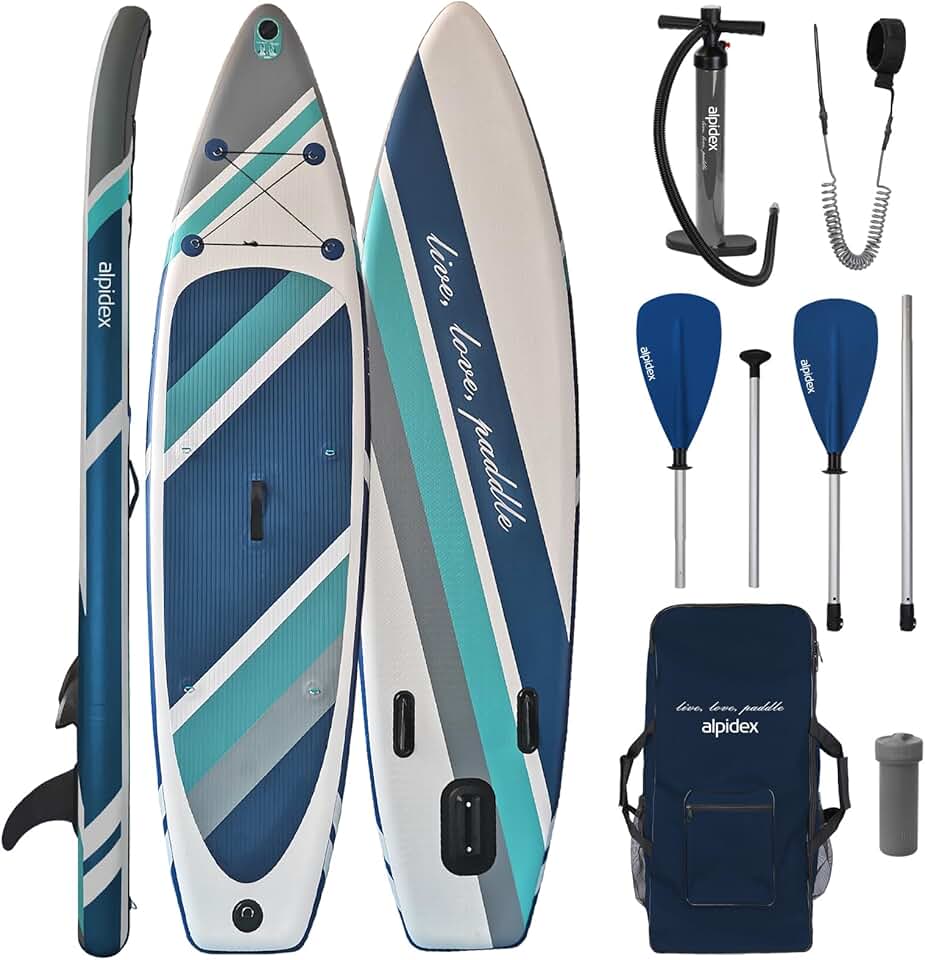 karaca-alisveris - Stand Up Paddle Board - 320x76x15 cm - gonflable, kit complet, 200 kg