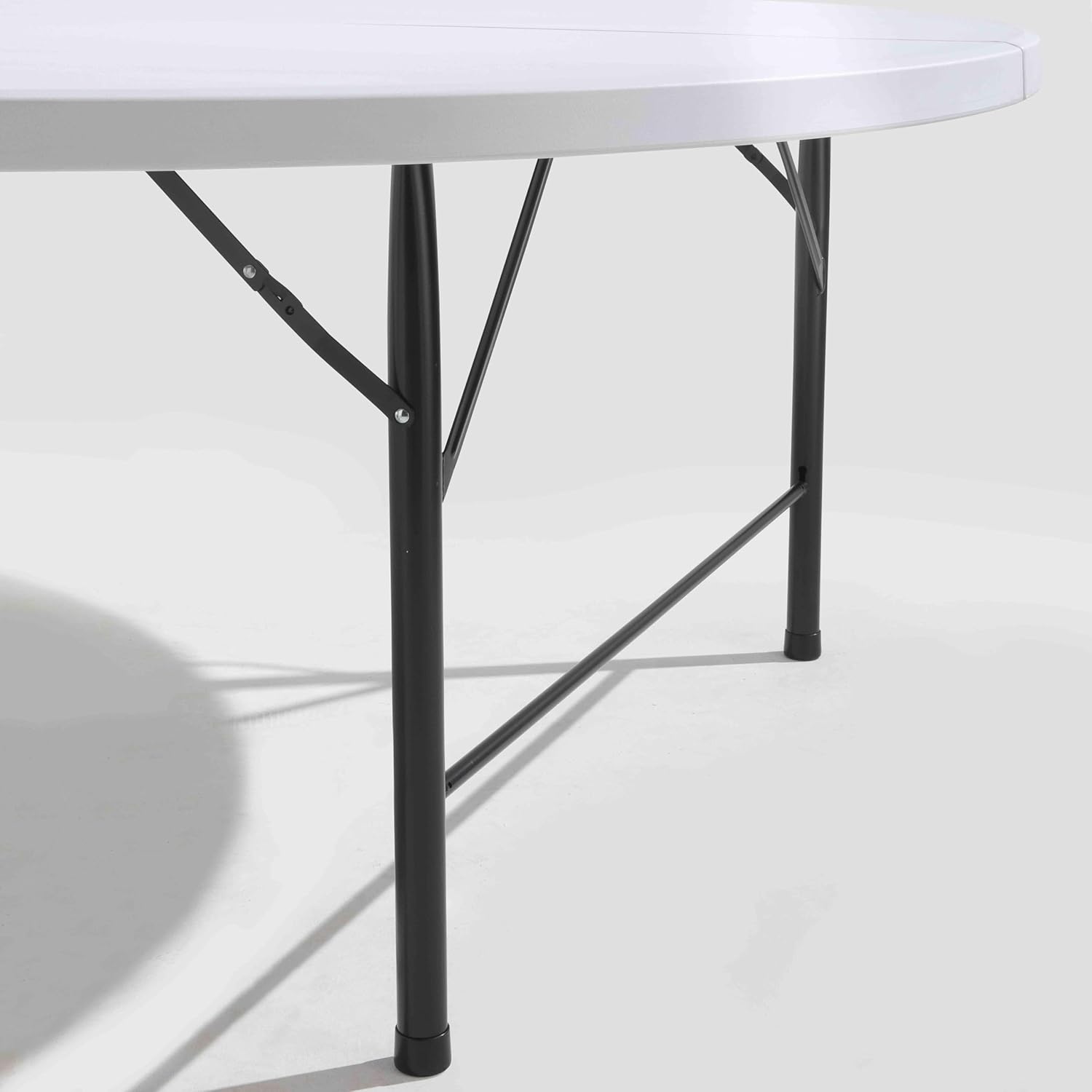 Table pliante ronde - 10 personnes - grande capacité - praticité