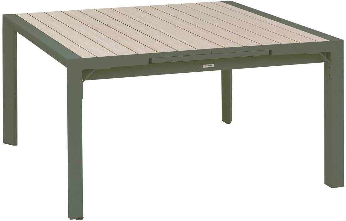 karaca-alisveris - Evasion - table extensible 10 places - alu et effet bois