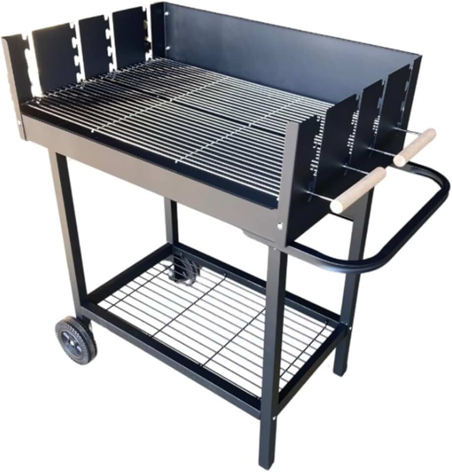 karaca-alisveris - Serena - XXL - Barbecue charbon acier, grille réglable