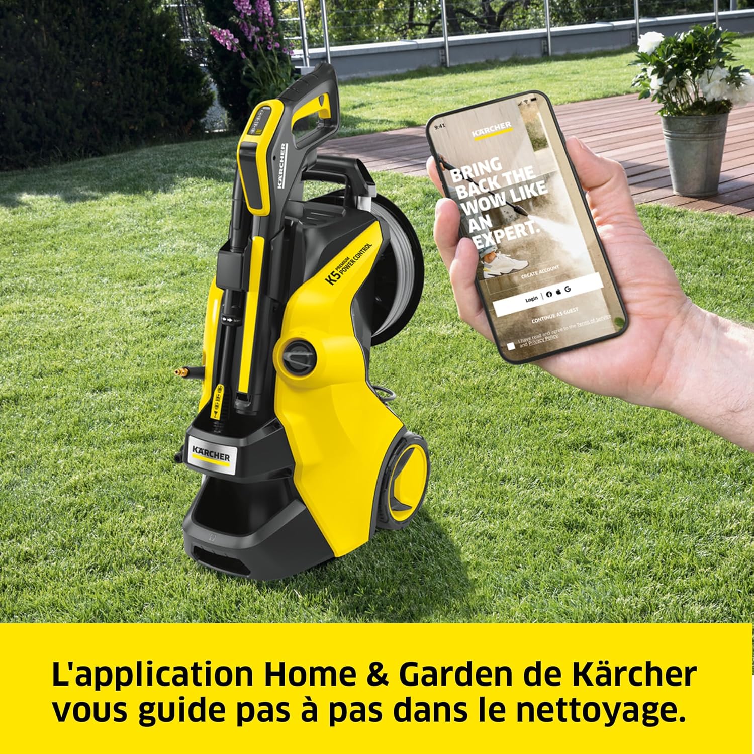 karaca-alisveris - K 5 Premium - 12,5 kg - 145 bar, 500l/h, 40m²/h, accessoires