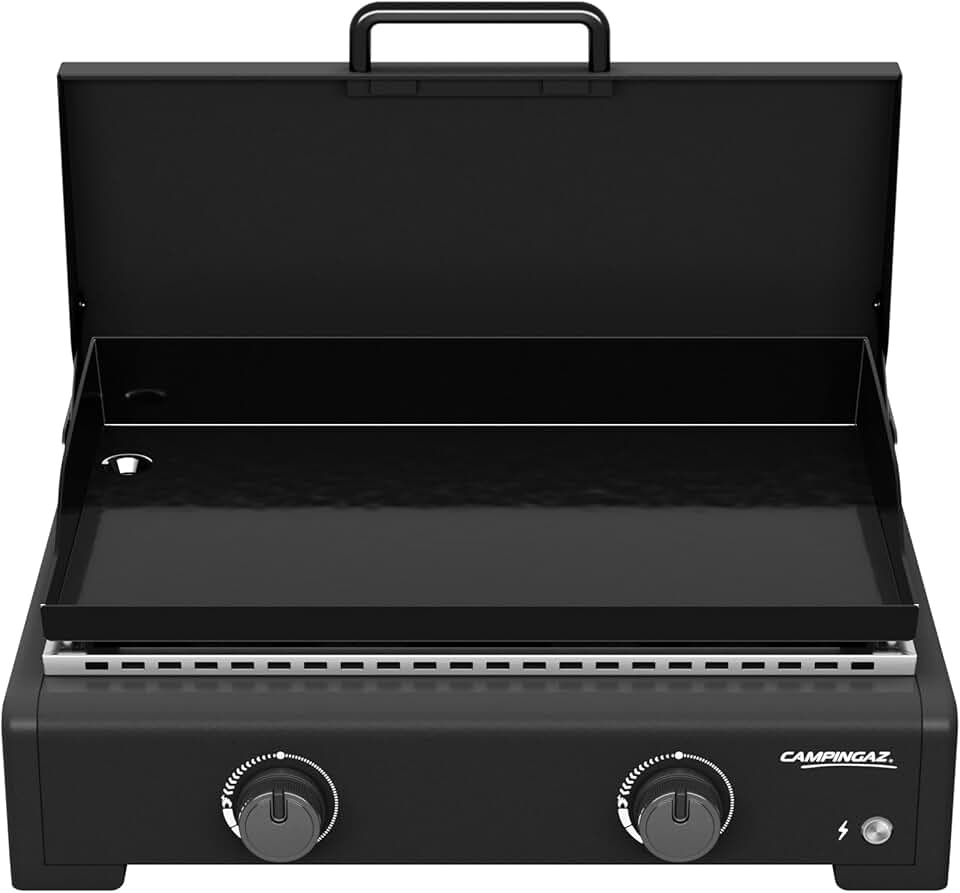 karaca-alisveris - Plancha Othello 2 L - 2 brûleurs - surface de cuisson émaillée