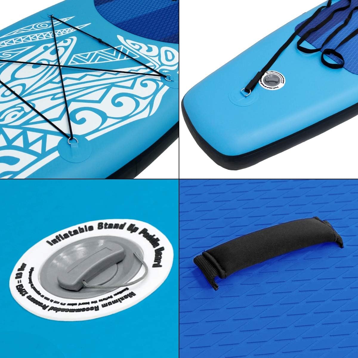 karaca-alisveris - Stand Up Paddle gonflable - 305/308/320/380 cm - PVC, 120/150 kg, 10/15 cm