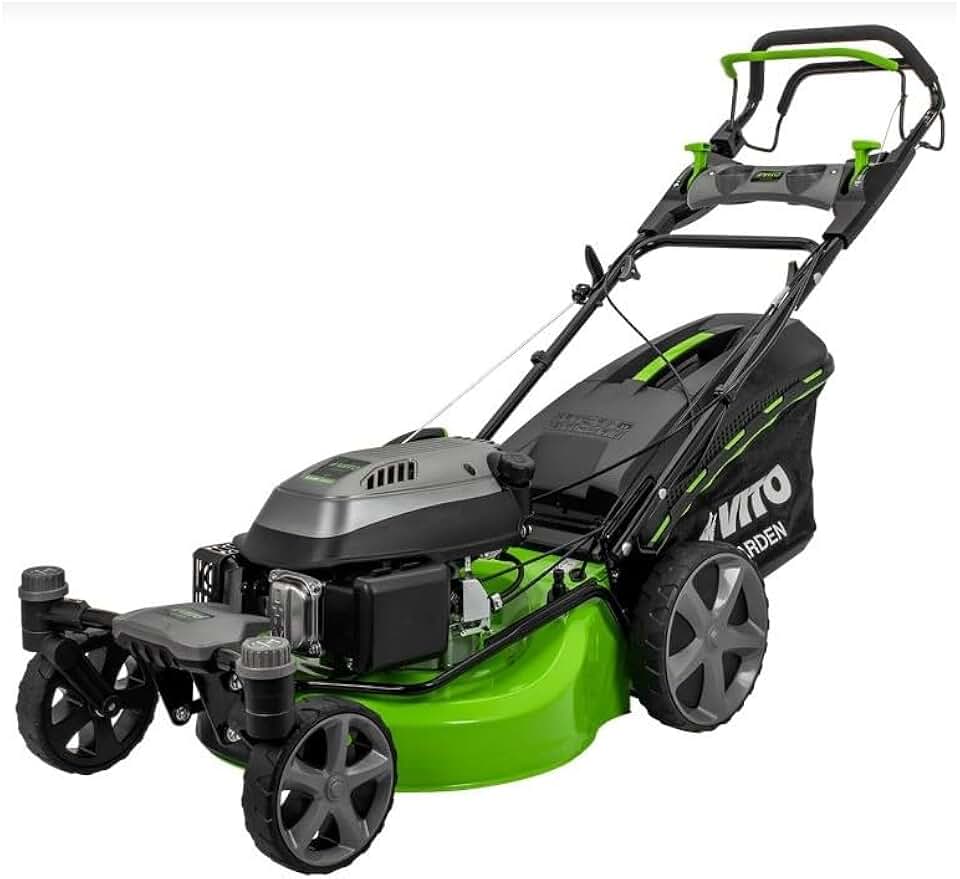 karaca-alisveris - tondeuse thermique série Pro - 508mm - 6,5CV 196cm³, 6 hauteurs, mulching, éjection, 2000m²