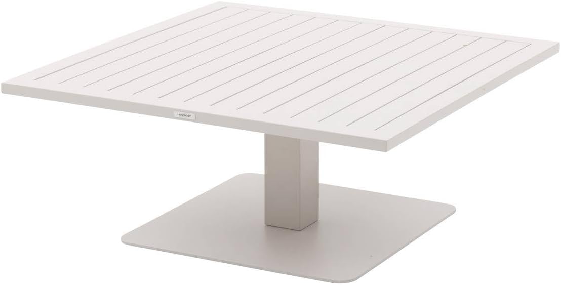karaca-alisveris - Salimia - table relevable carrée aluminium 110x110cm