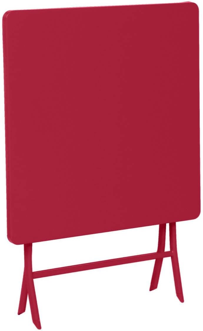 karaca-alisveris - Greensboro - 2 places 70x70 cm - table de jardin pliante acier renforcé