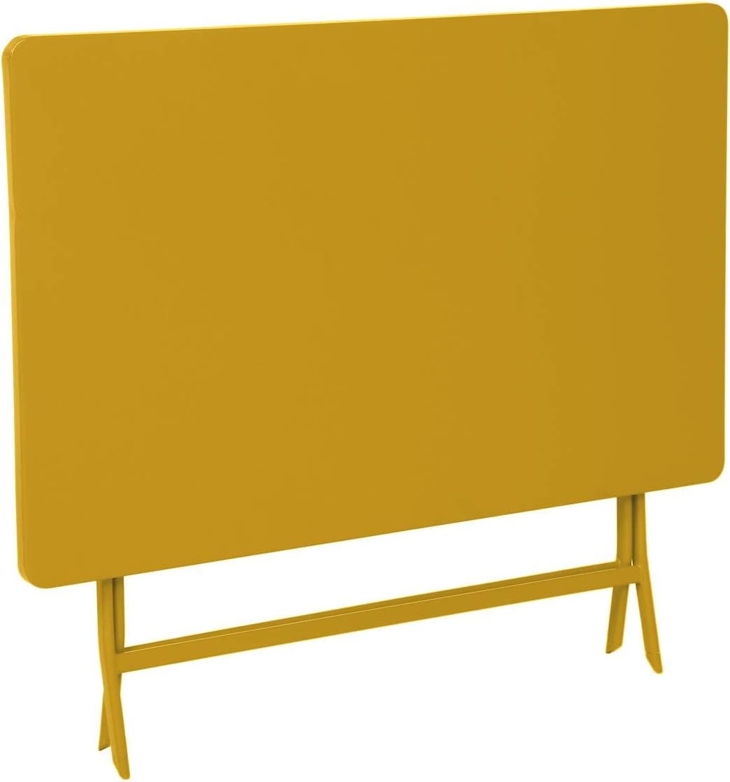 karaca-alisveris - Greensboro - rectangulaire pliante 4 places - acier epoxy antirouille