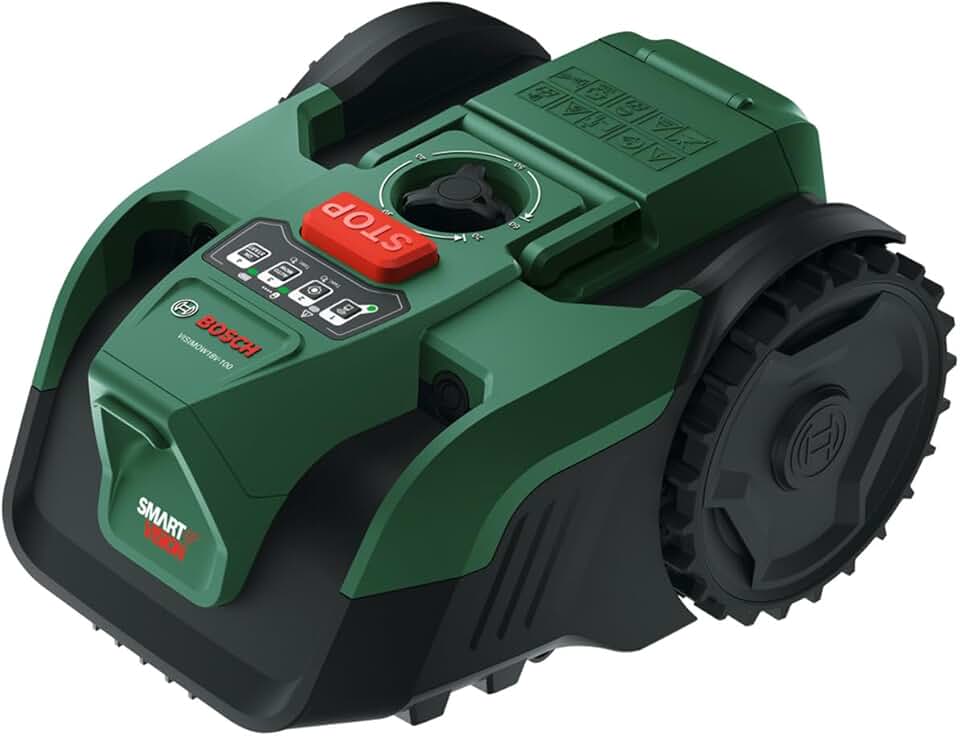 karaca-alisveris - Tondeuse robot série VISIMOW - 16 cm - 100 m², coupe 20-60 mm - VISIMOW18V-100