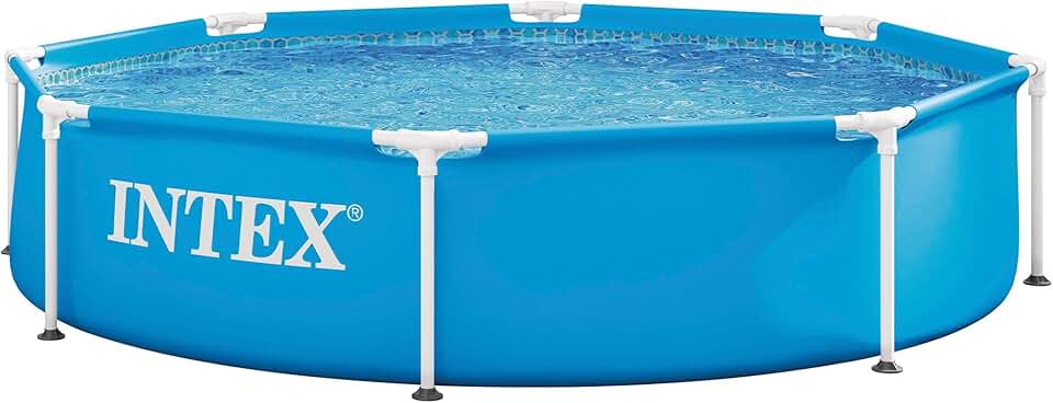 karaca-alisveris - Piscine Metal Frame ronde tubulaire - 2,44x0,51m - robuste, montage rapide