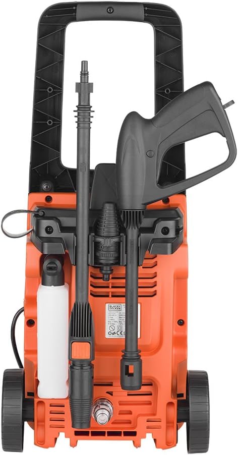 karaca-alisveris Nettoyeur Haute Pression BXPW1400PE avec Patio Cleaner et Brosse Fixe (1400 W, 110 Bar, 390 l/h)