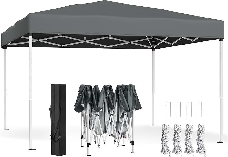 karaca-alisveris - tonnelle pliante - 3x3 m - résistante, solaire, portable GCT102GZ01
