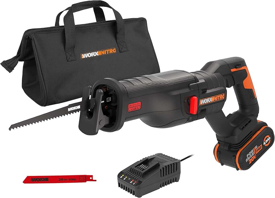 karaca-alisveris - Scie sabre brushless, 29mm course, 20V, légère, WX516