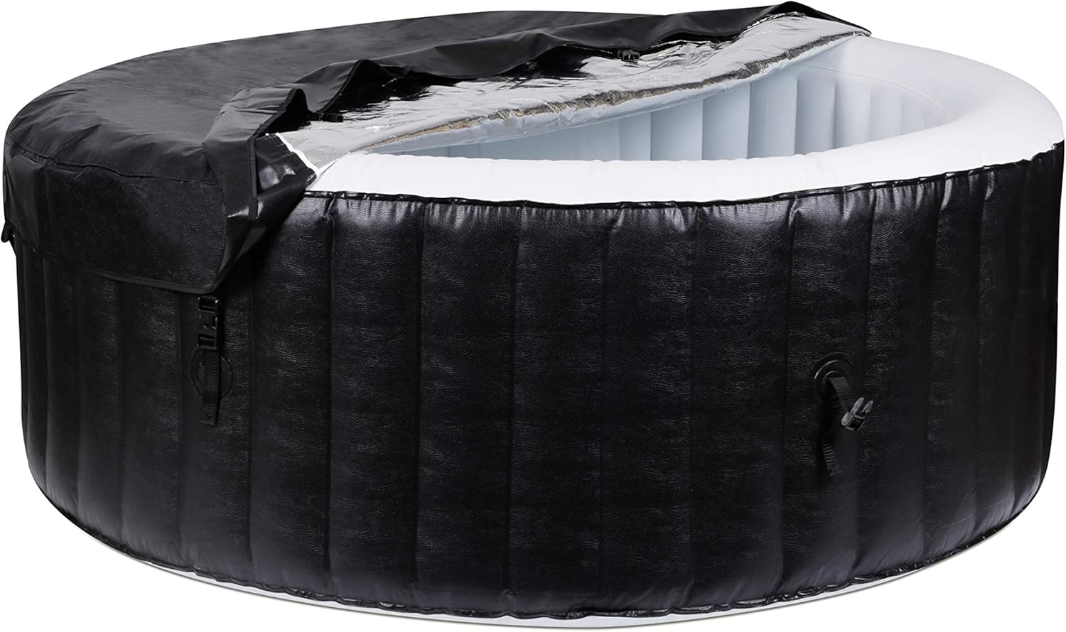 Spa Gonflable 4 Places Rond Ospazia - Diamètre : 185 cm - Filtre et bâche Inclus