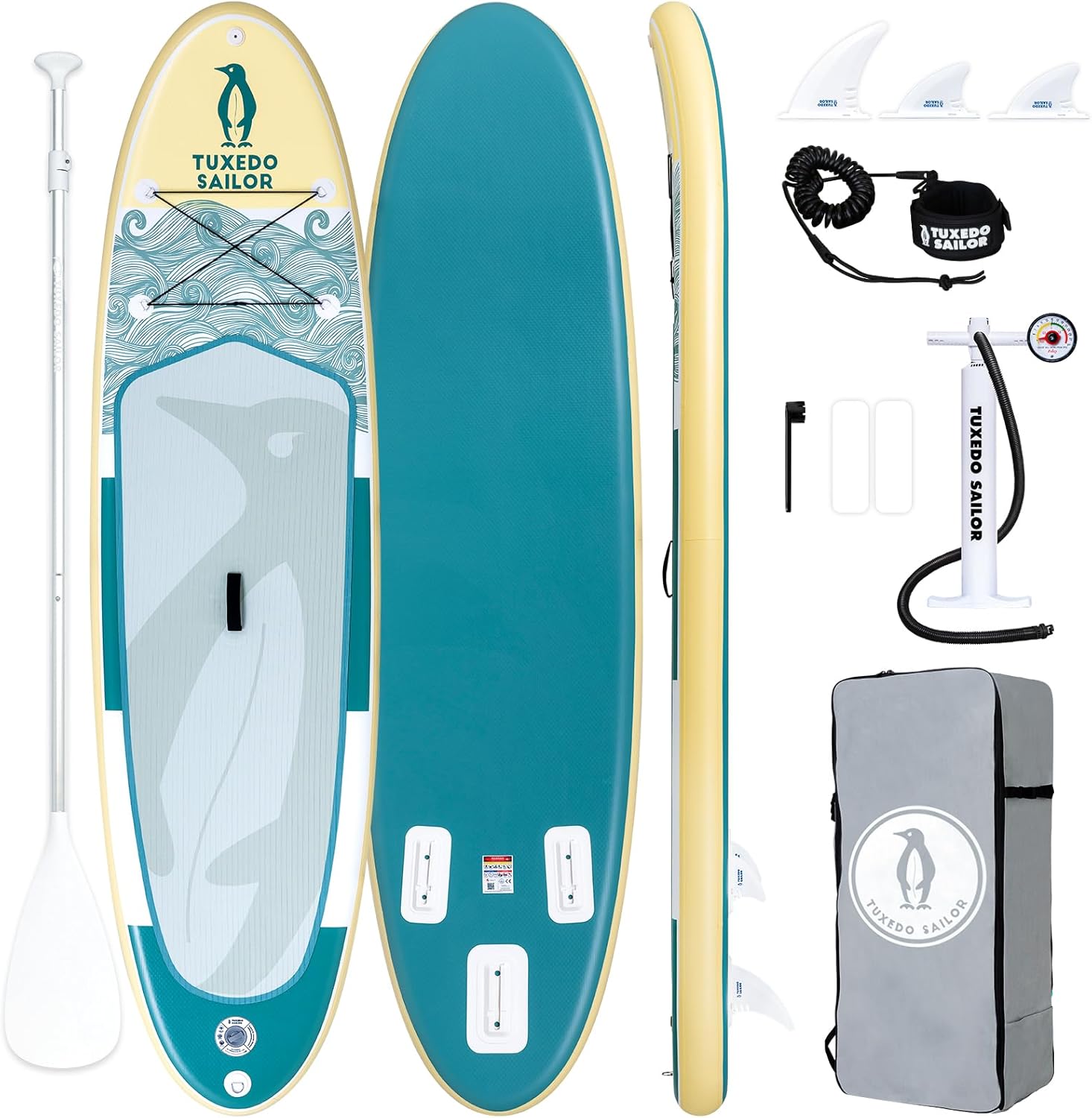 karaca-alisveris - Paddle gonflable adulte - planche SUP avec accessoires complets