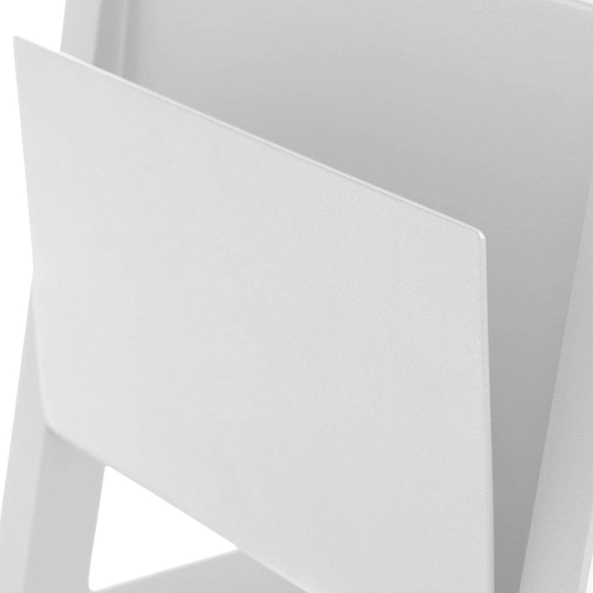 karaca-alisveris - table d'appoint Allure - 50x50 cm - acier blanc