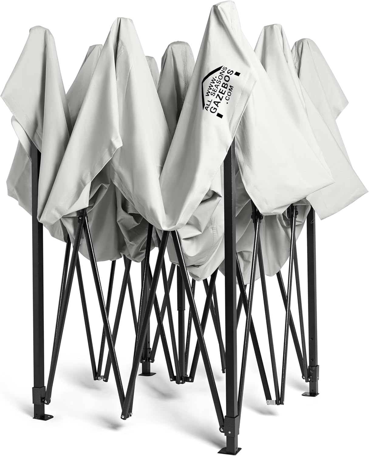 karaca-alisveris - Pop-up tonnelle série 3x3m - blanche, 100% imperméable
