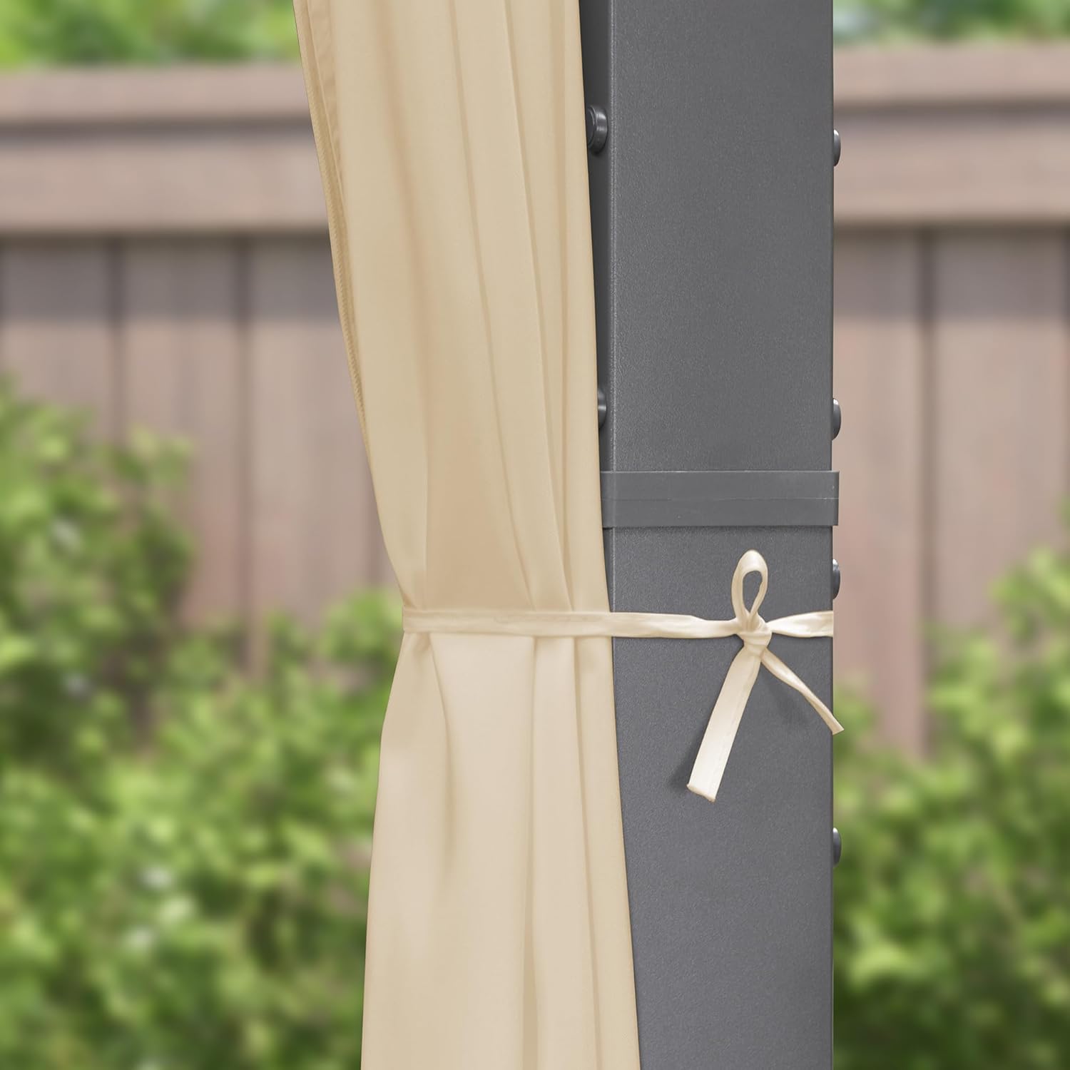 karaca-alisveris - Pergola aluminium série Rideau - 4x3m toit coulissant extérieur