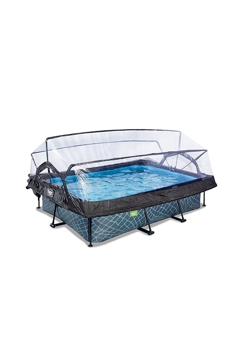 karaca-alisveris Piscine Stone avec dôme