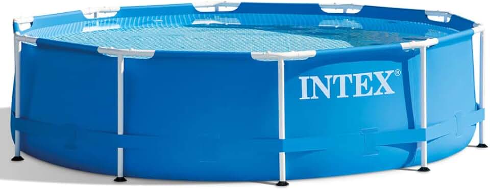 karaca-alisveris - piscine métal série Metal Frame - 305x76 cm, pompe incluse 28202GN