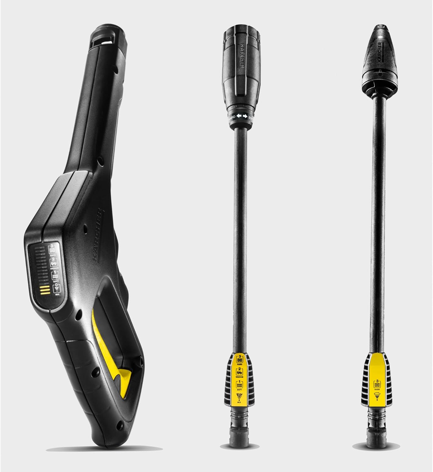 karaca-alisveris - K 3 Power Control - nettoyage haute pression - app intelligente - jaune/noir