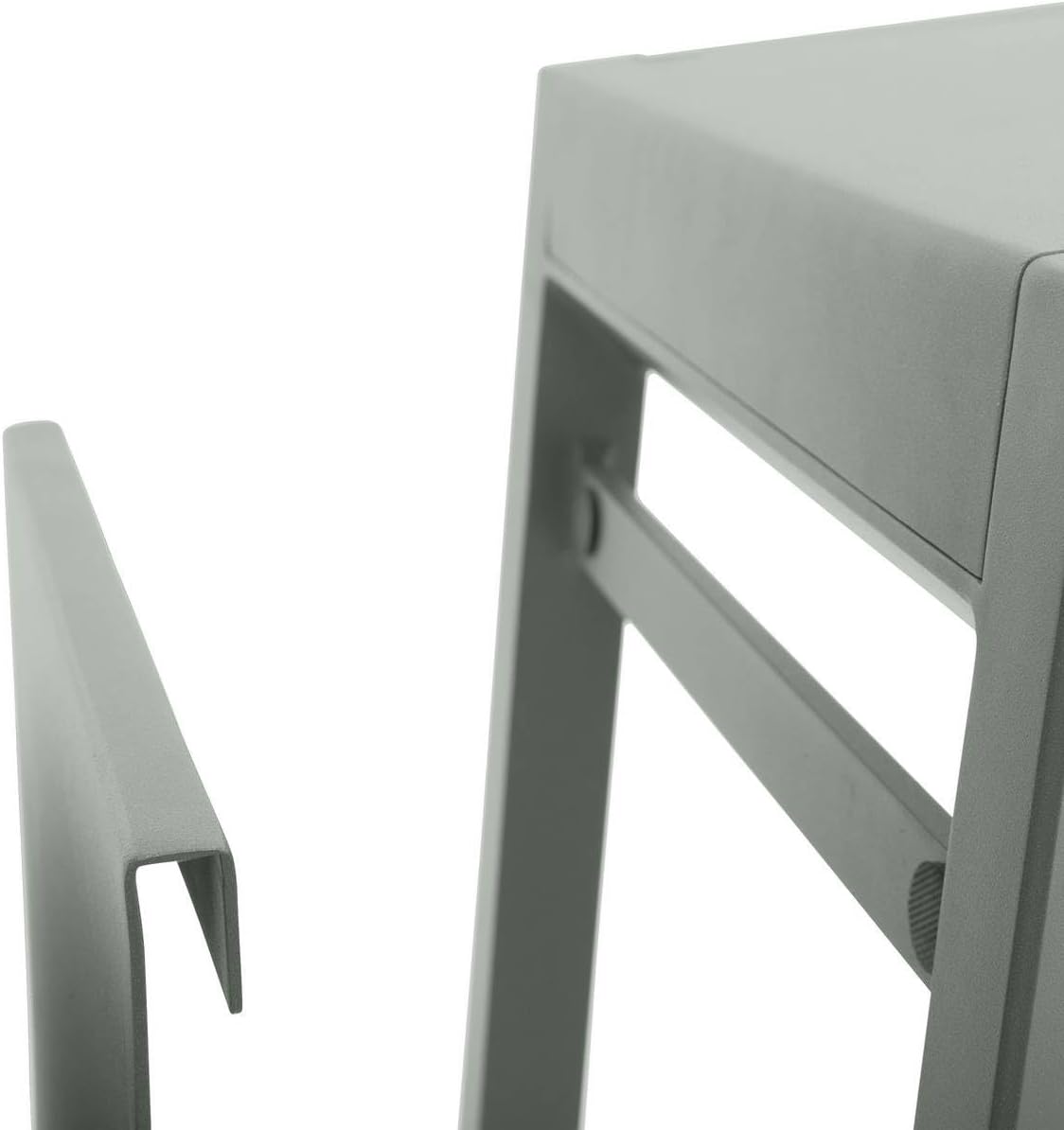 karaca-alisveris - Table d'appoint Allure - 55x45x55 cm - Vert Laurier