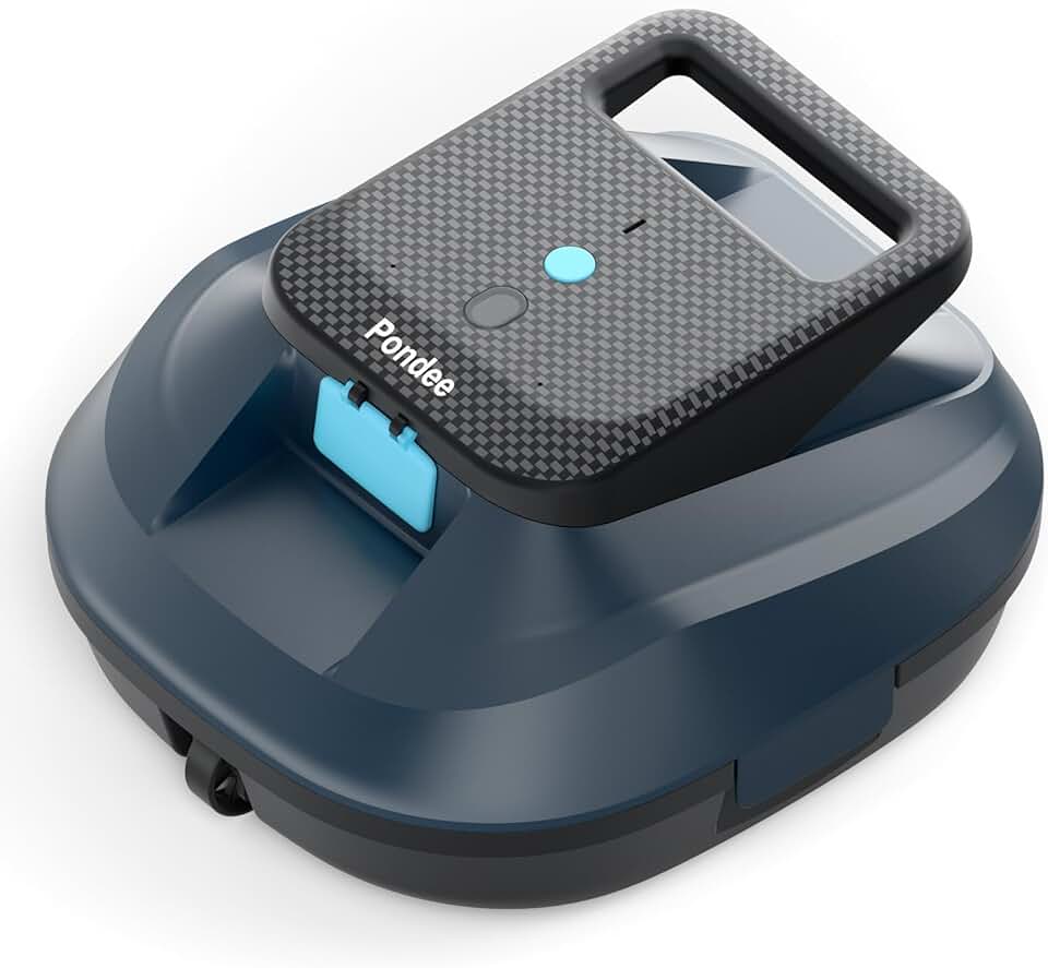 (2026 Nouveau) karaca-alisveris X2 Robot Piscine sans Fil avec 200 Min Autonomie, Aspirateur Piscine Hors Sol Stationnement Automatique, Recharge Rapide 3.3 h, pour Piscines Hors-Sol et Enterrées jusqu'à 120 m²