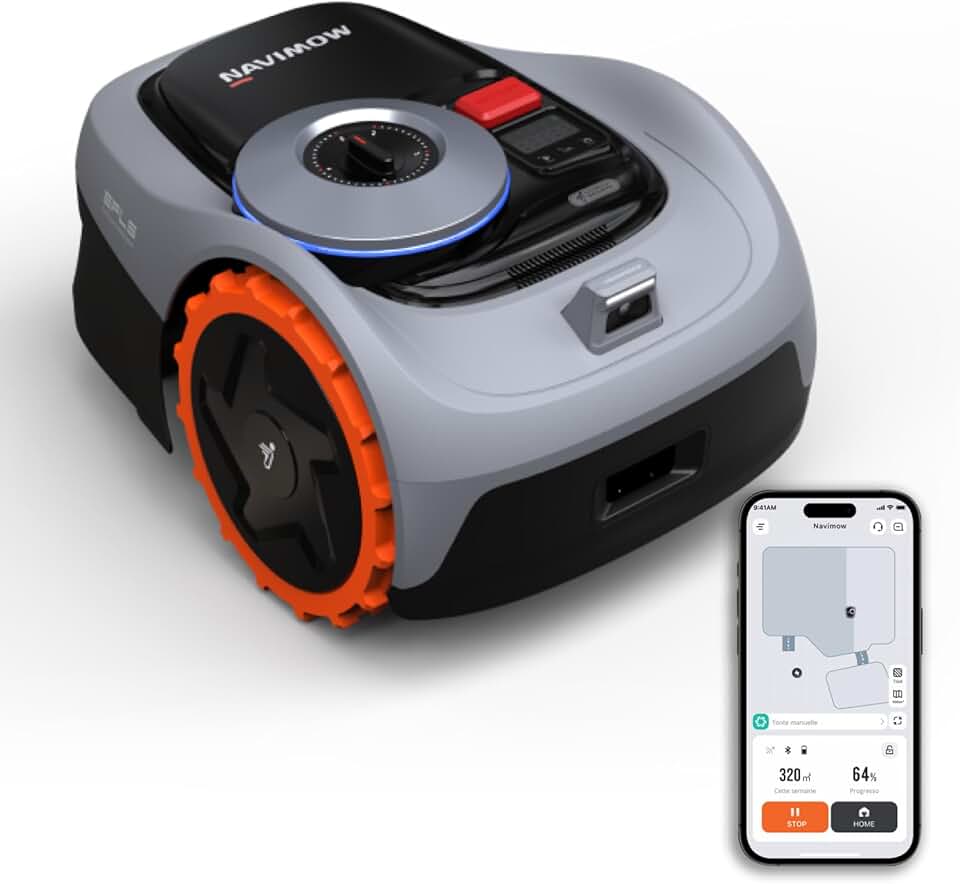 Segway - karaca-alisveris i105E - 500/600m² - tondeuse robot, RTK+Vision, multizone, IA, limite virtuelle, i105E