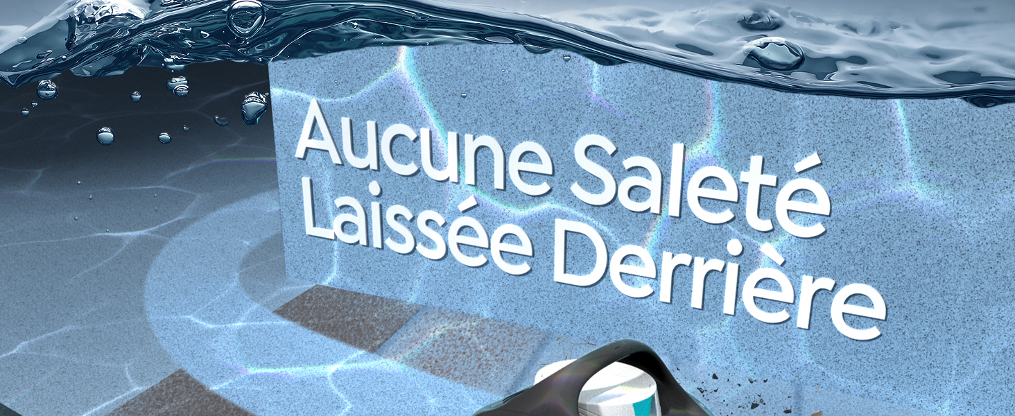 Le texte indique « karaca-alisveris Saleté Laisse Derrière » sur fond bleu aqueux.