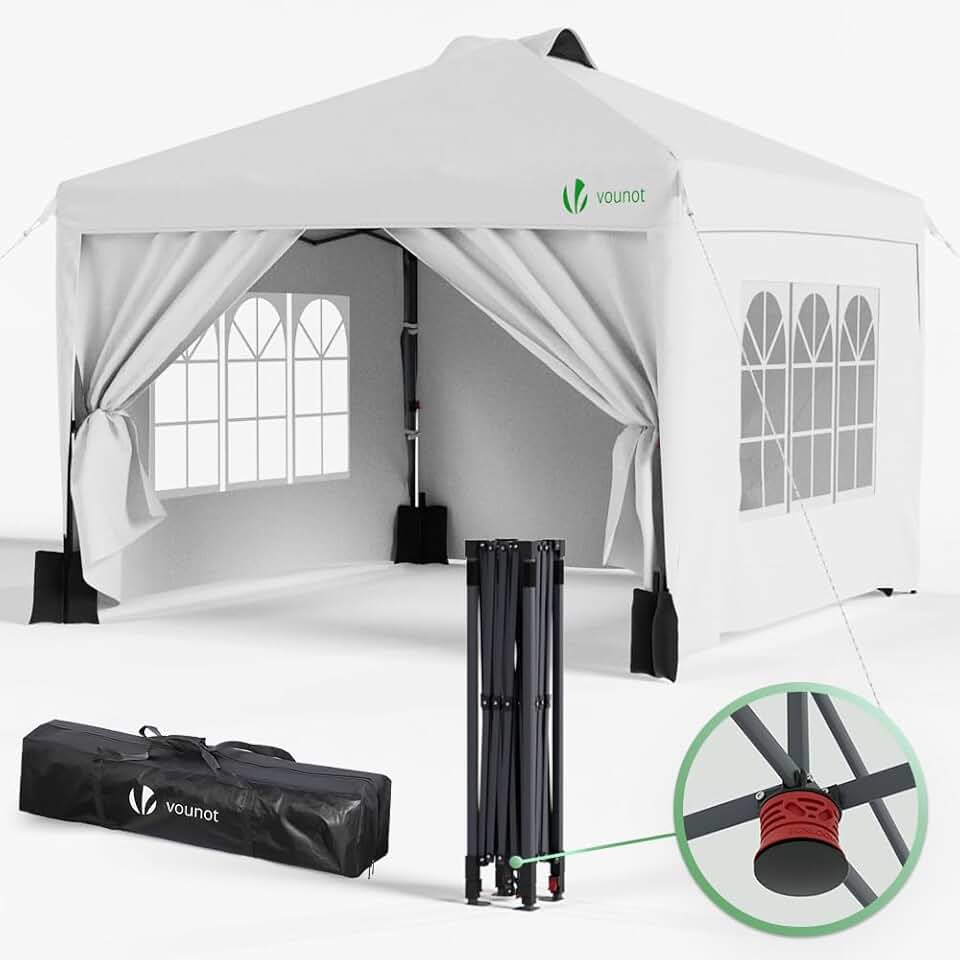 karaca-alisveris - Tonnelle Pop Up 3x3m Imperméable UV Sac transport facile