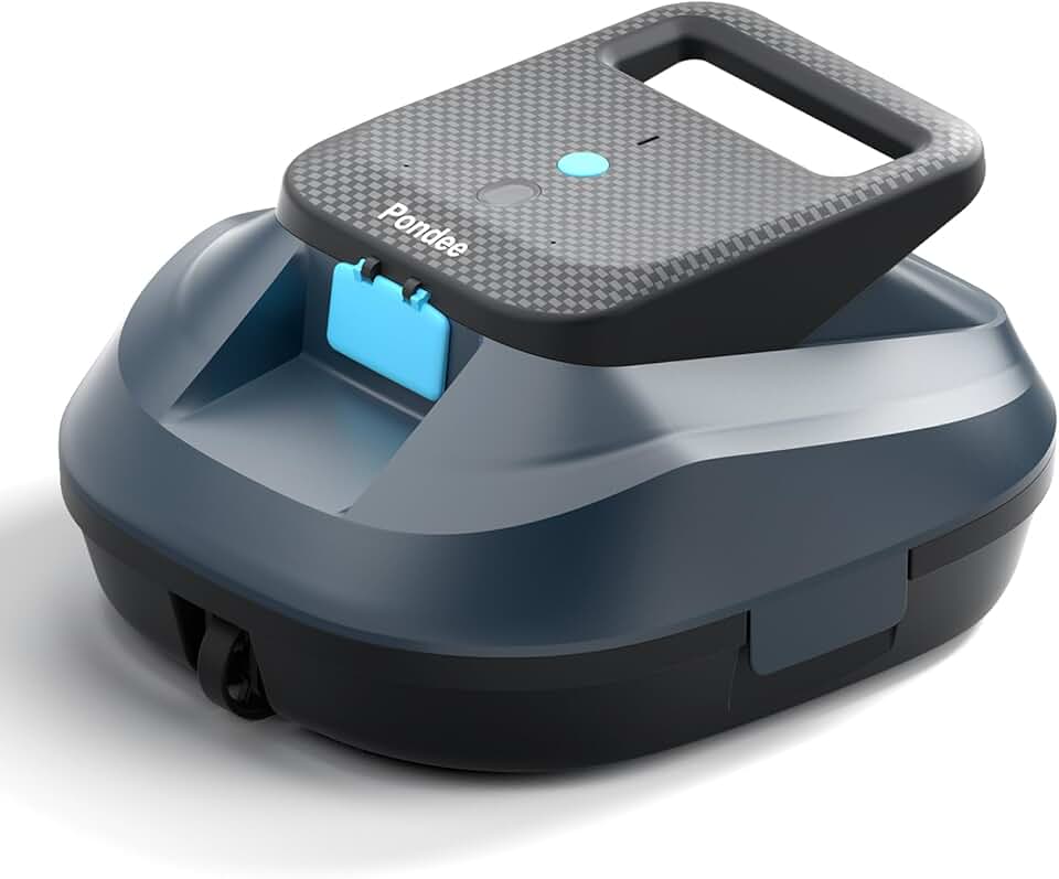 (2026 Nouveau) karaca-alisveris X2 Robot Piscine sans Fil avec 200 Min Autonomie, Aspirateur Piscine Hors Sol Stationnement Automatique, Recharge Rapide 3.3 h, pour Piscines Hors-Sol et Enterrées jusqu'à 120 m²