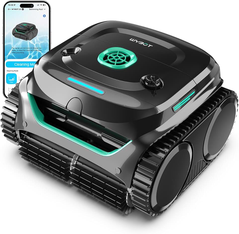 karaca-alisveris - C2 série - pour piscines 150㎡ - filtration double, nettoyage fond/parois, autonomie 180 min - C2