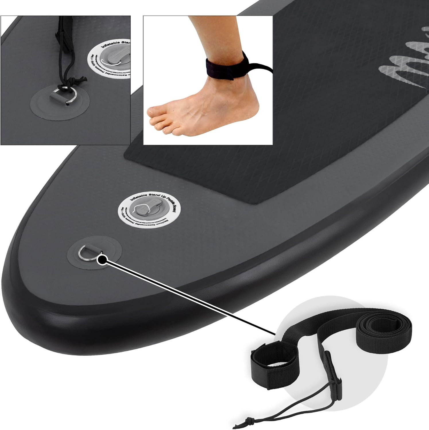 karaca-alisveris - SUP gonflable série Stand Up - 305/308/320/380 cm - PVC, 120/150 kg, 10/15 cm d’épaisseur